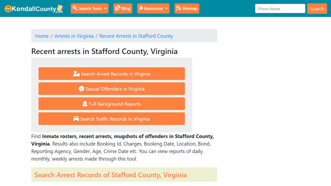 Recent arrests in Stafford County, Virginia | Mugshots, Rosters ...